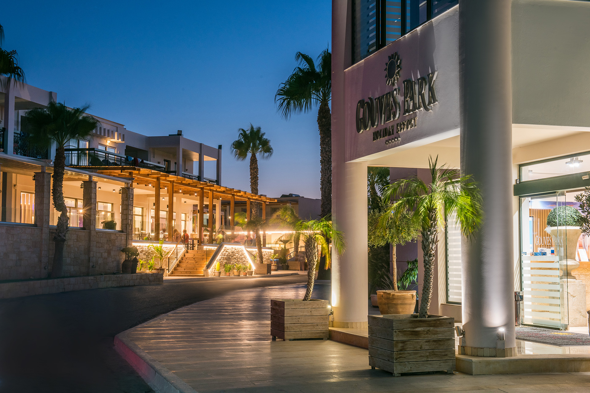 Gouves Park Reception exterior