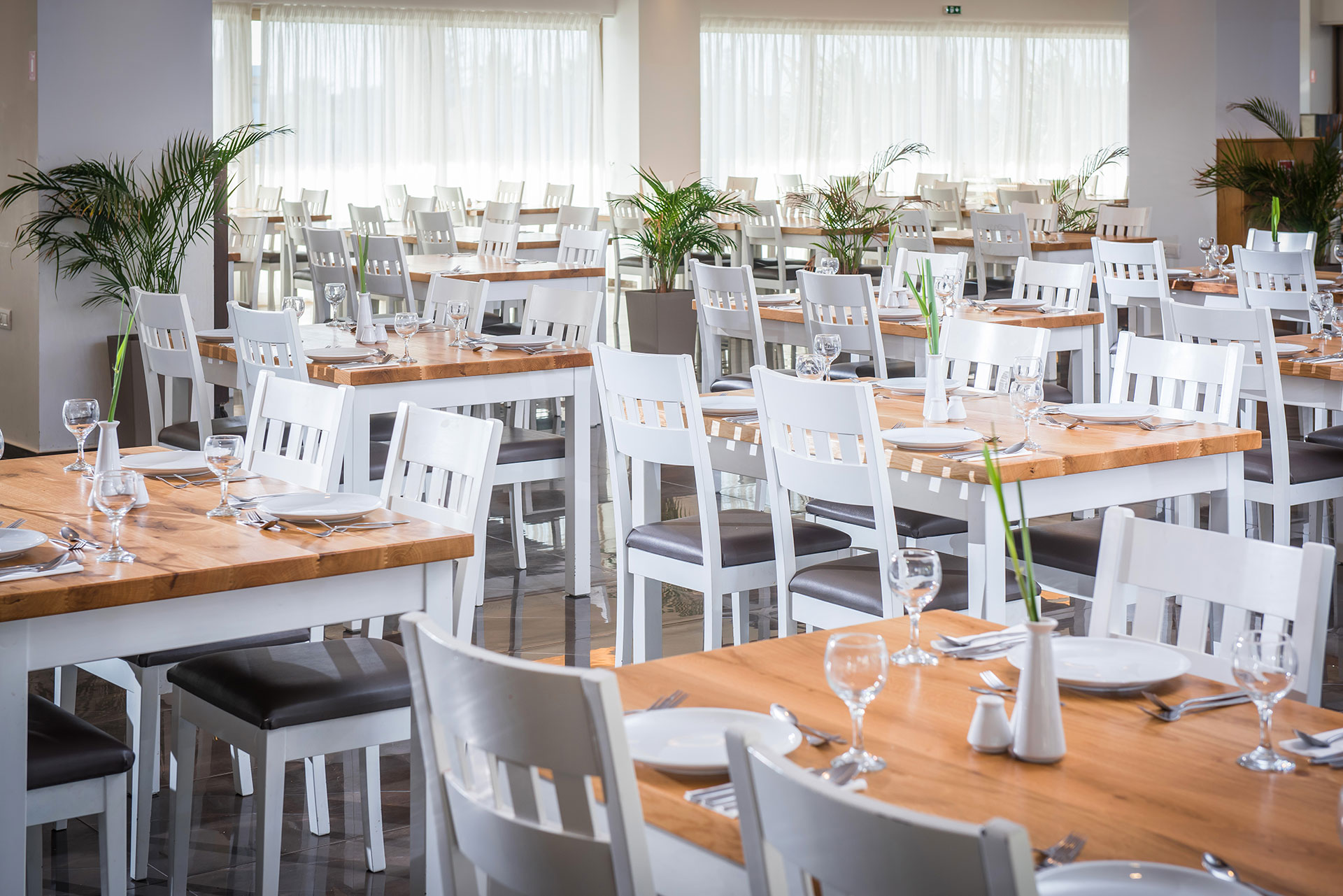 Gouves Park interior sitting area