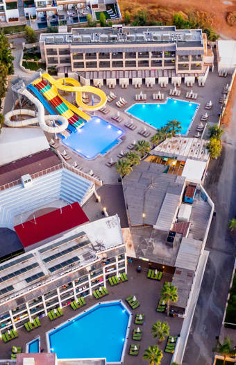 Gouves Park resort panoramic view