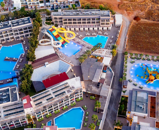 Gouves Park resort panoramic view