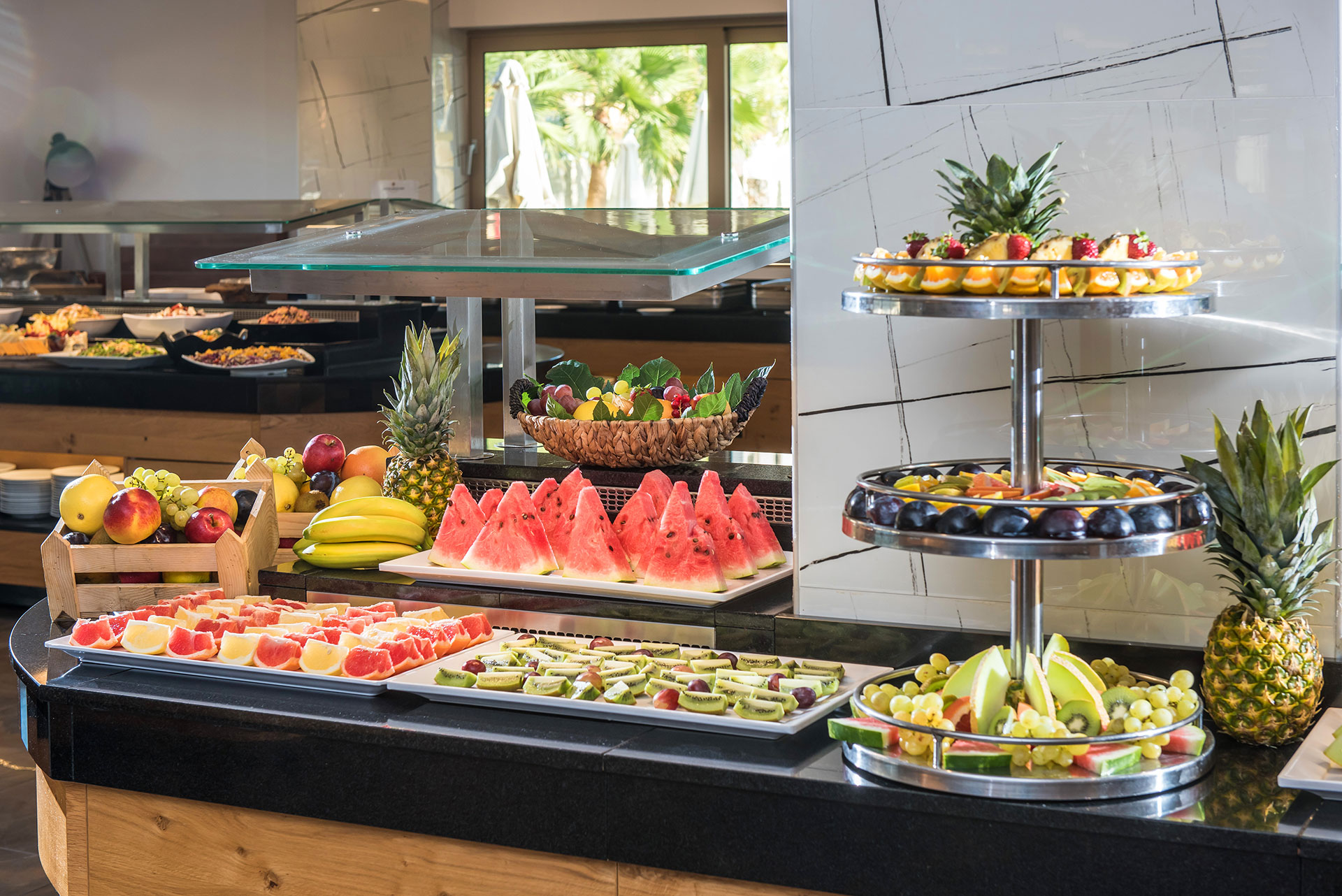 Gouves Park fruit stand