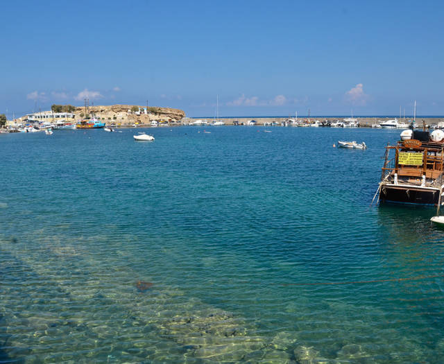 The port of Hersonisos
