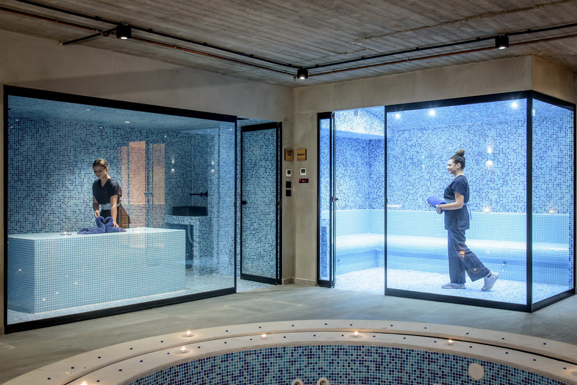 Gouves Park Spa Hamam and Turkish Bath rooms