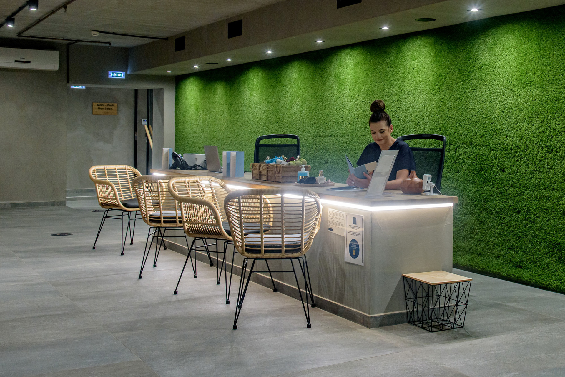 Gouves Park Spa reception